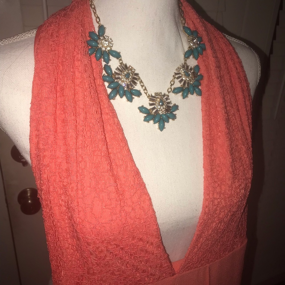 💎 Caribbean Queen halter top jumpsuit - Picture 2 of 6